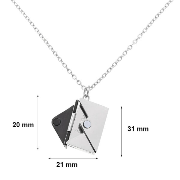 All-match Envelope Love Letter Necklace Simple Clavicle Chain - Image 7