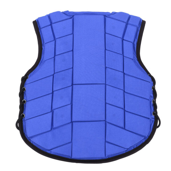 Kids Equestrian Vest Foam Padded Safety Horse Riding Protective Gear Body Protector BlueCM - Image 4