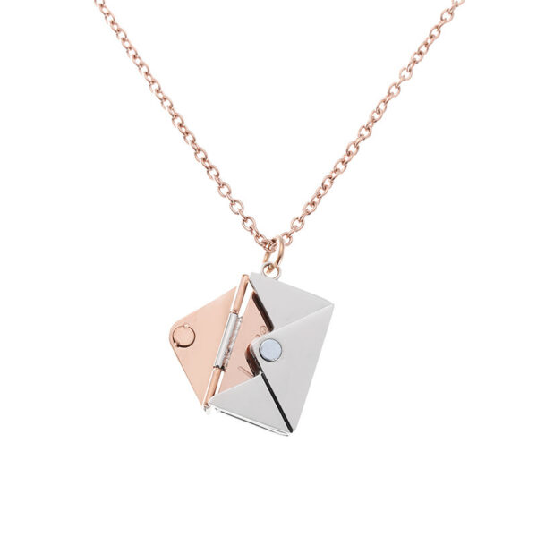 All-match Envelope Love Letter Necklace Simple Clavicle Chain - Image 4