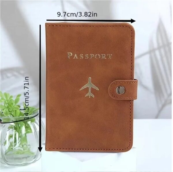 Sleek And Lightweight Passport Wallet - Image 4