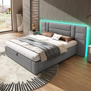 PU LED Polsterbett 160 X 200 Cm