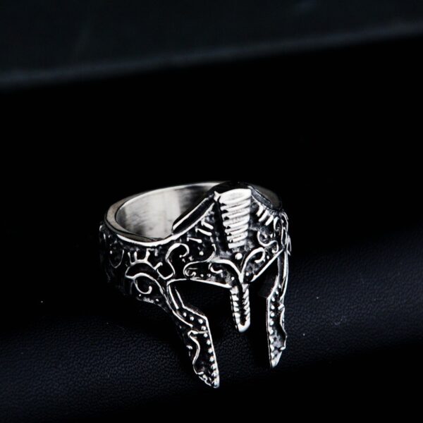 New Personality Warrior Mask Ring Fashion - Image 5