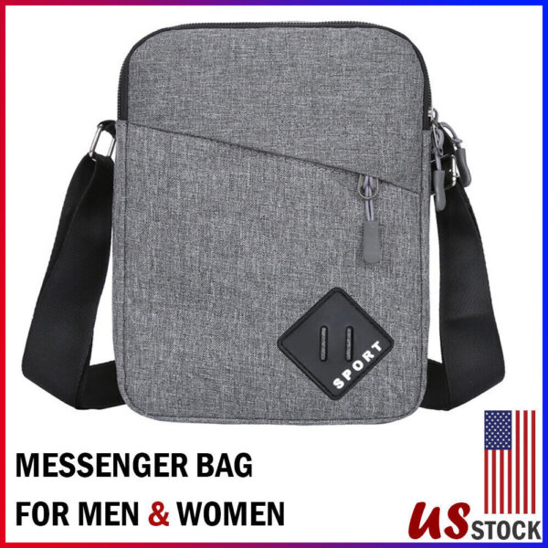 Men's Messenger Bag Crossbody Fanny Packs Purse Small Backpack Shoulder Bags USA - Image 3