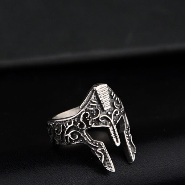 New Personality Warrior Mask Ring Fashion - Image 2