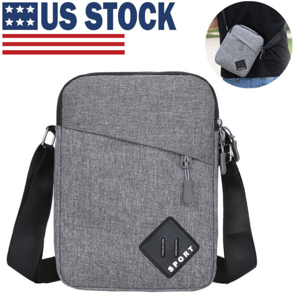 Men's Messenger Bag Crossbody Fanny Packs Purse Small Backpack Shoulder Bags USA - Image 5