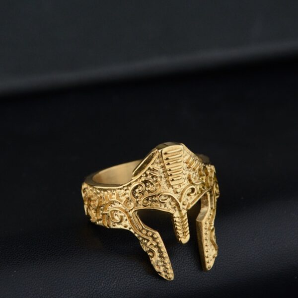 New Personality Warrior Mask Ring Fashion - Image 3